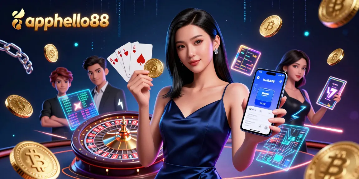 Experience thrilling gaming action with apphello88 as the stunning woman reveals her winning strategy.