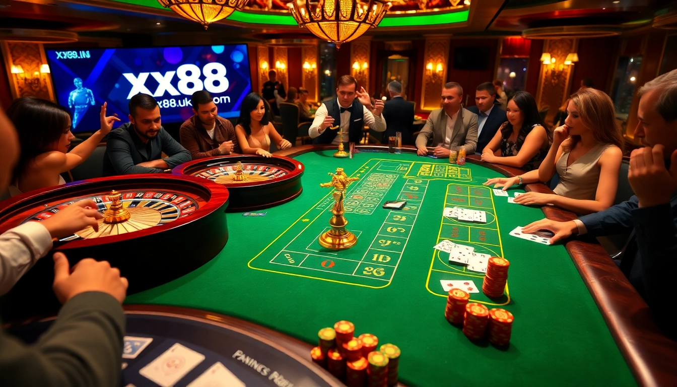 Experience thrilling gaming at xx88.uk.com with exciting roulette and poker action.