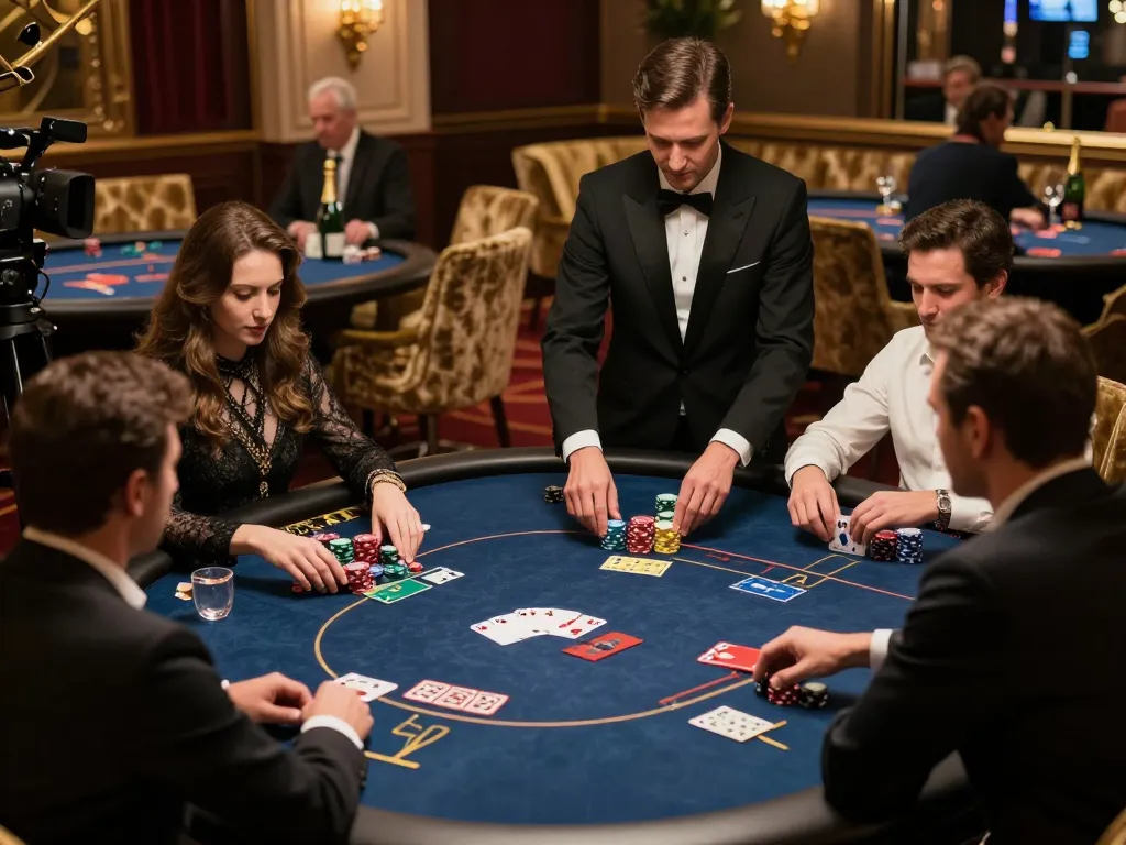 Experience thrilling kp88 vip poker games in an upscale casino setting