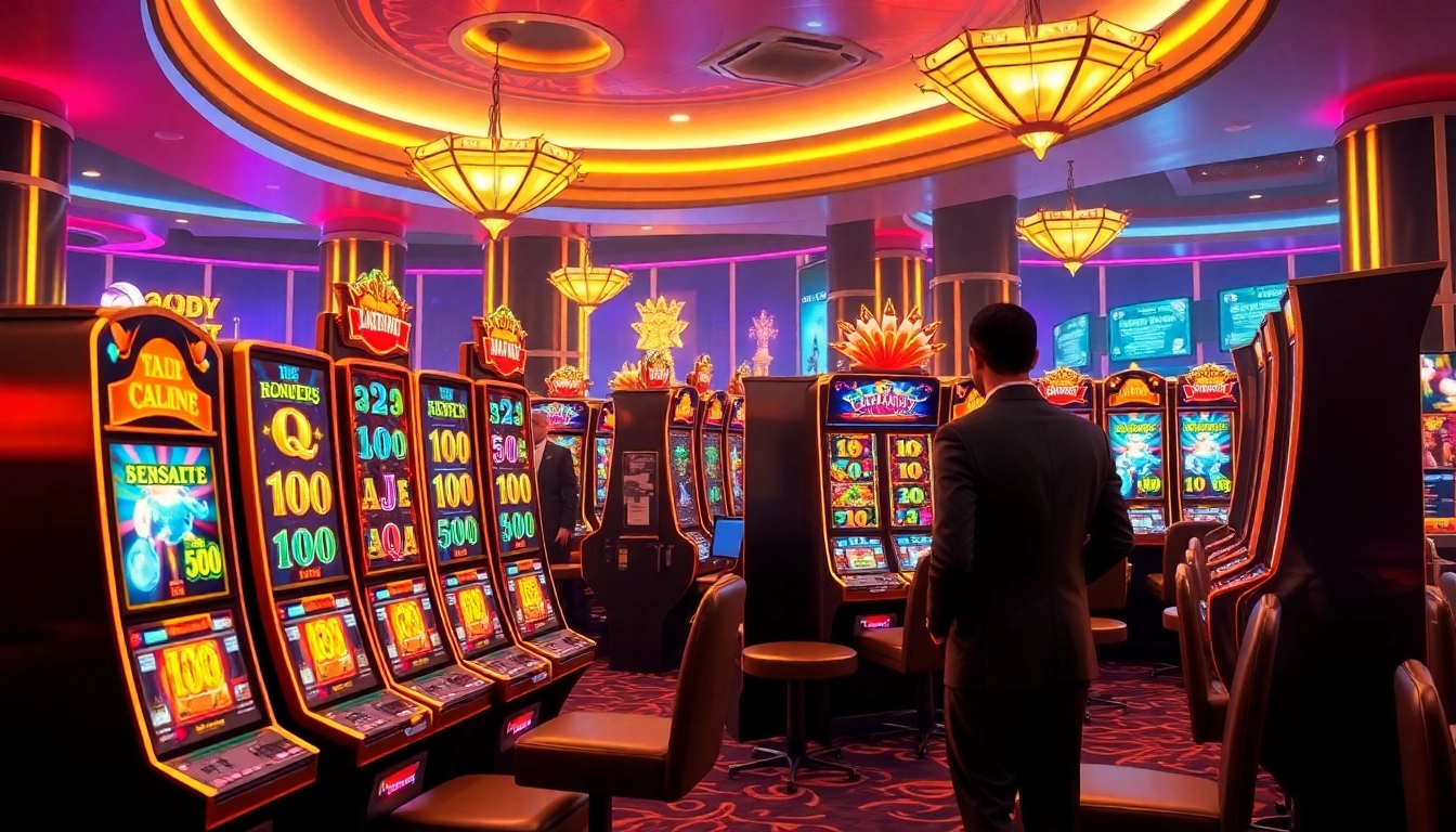 Experience the thrill of idn slot gaming with vibrant graphics and engaging online casino elements.
