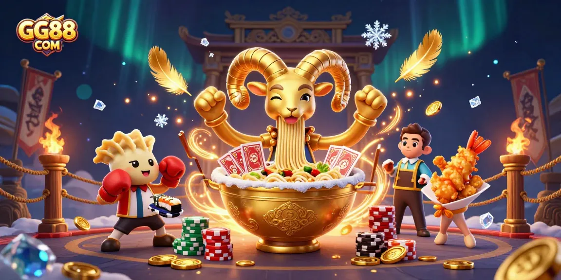 Engage in the thrilling world of GG88 COM with vibrant gaming characters and a rich dynamic scene.