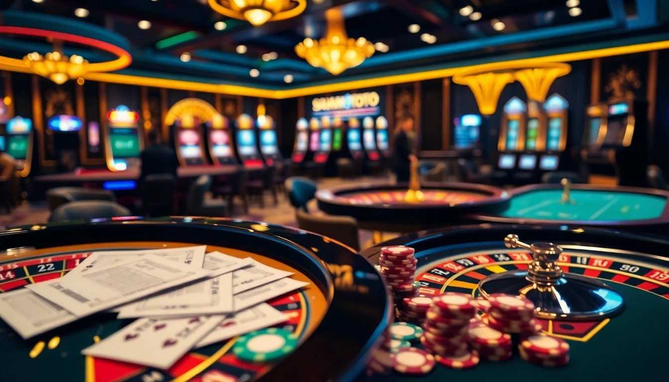 Engage with thrilling online gambling at https://sahamtoto-daftar.it.com/ featuring vibrant tables and exciting gameplay.