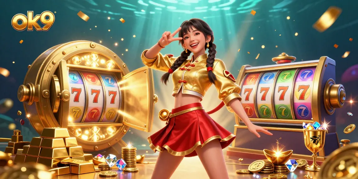 Spin the reels and discover winning moments with ok9 in this vibrant casino scene.